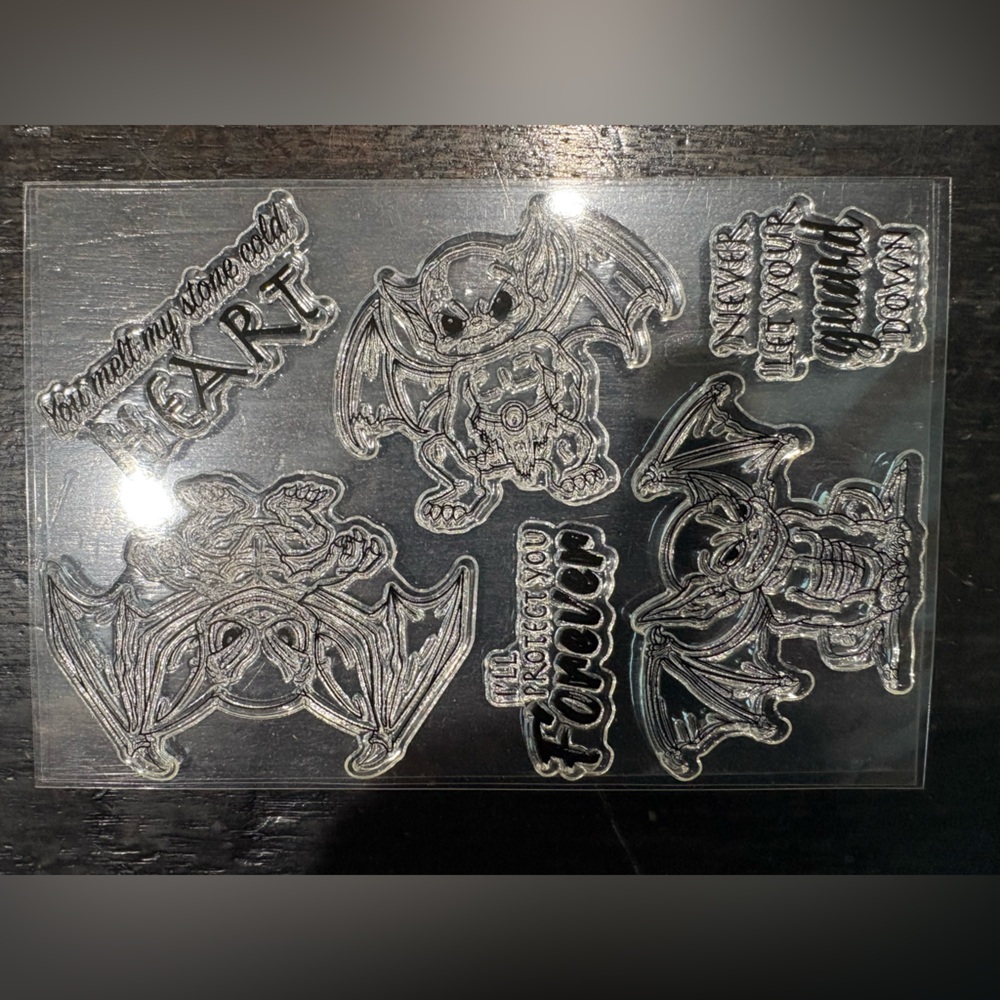 Clear Dragon Stamps Set